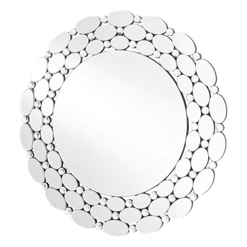 Supernalway Enterprise Crush Diamond Crysta Wall Mirror